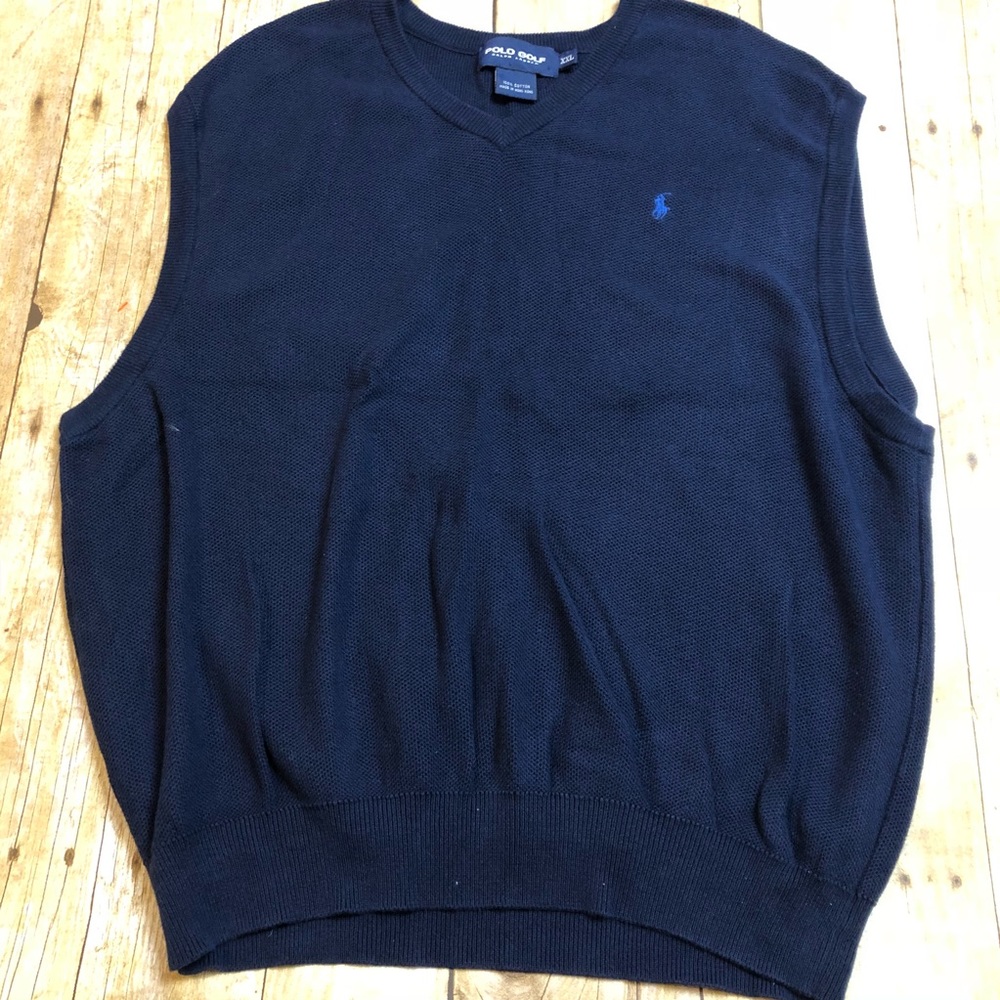 Polo Golf men’s Vest XXL Navy Very nice